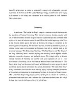 Research Papers '“Lord of the ring” J. R. R. Tolkien', 5.