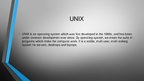 Research Papers 'Unix/Linux čaulu komandu dažādība starp versijām un salīdzinājums ar Windows', 23.