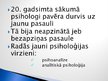 Presentations 'Psiholoģija 20.gadsimtā', 4.
