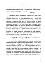 Research Papers 'Positive and Negative Impacts of Tourism on the Environment', 14.