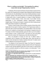Research Papers 'Military Cooperation among Visegrad Countries', 6.