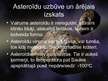 Presentations 'Asteroīdi, meteorīti, meteorīdi un meteori', 5.