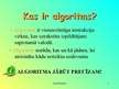 Presentations 'Algoritms', 3.