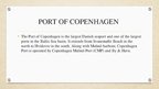 Presentations 'Port of Copenhagen', 2.