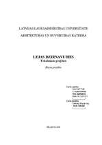 Research Papers 'Lejas dzirnavu HES tehniskais projekts', 1.