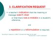 Presentations 'Feedback in the Classroom - Error Correction', 7.
