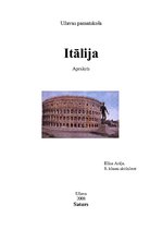 Research Papers 'Itālija', 1.
