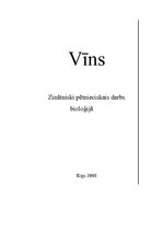 Research Papers 'Vīns', 1.