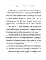 Essays 'Laimas Muktupāvelas romāns "Cilpa"', 1.