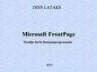 Research Papers 'Microsoft FrontPage', 1.