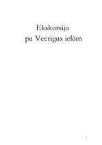 Research Papers 'Rīgas vēstures un kuģniecības muzejs', 1.