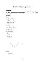 Summaries, Notes 'Vienādojumi un vienādojumu sistēmas ar parametru', 10.