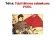 Presentations 'Totalitārisma sabrukums PSRS', 1.