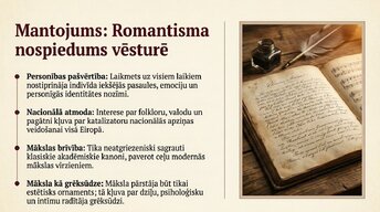 Presentations 'Romantisms', 7.