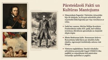 Presentations 'Romantisms', 19.
