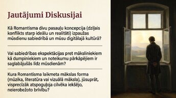 Presentations 'Romantisms', 22.