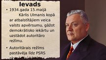 Presentations 'Kārļa Ulmaņa autoritārais režīms', 2.