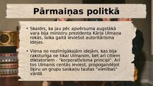 Presentations 'Kārļa Ulmaņa autoritārais režīms', 16.
