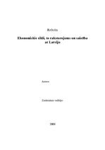 Research Papers 'Ekonomiskie cikli, to raksturojums un saistība ar Latviju', 1.
