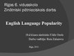 Presentations 'English Language Popularity', 1.