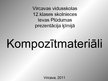 Presentations 'Kompozītmateriāli', 1.