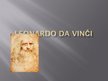 Presentations 'Leonardo da Vinči gleznojumi un izgudrojumi', 1.