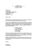 Samples 'Inquiry Letter', 1.