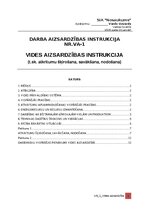 Samples 'Vides aizsardzības instrukcija', 1.