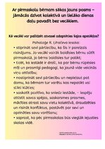 Summaries, Notes 'Metodiskais materiāls vecākiem - par bērna adaptācijas procesu pirmsskolas izglī', 3.