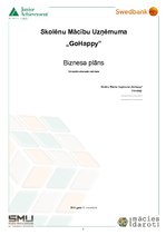 Business Plans 'Skolēnu mācību uzņēmuma "Go Happy" biznesa plāns', 1.