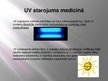 Presentations 'Ultravioletais starojums medicīnā', 7.