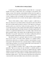 Essays 'Uzvedības kultūras tradīcijas Spānijā', 1.