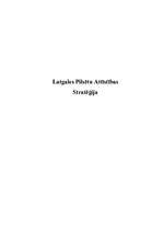 Research Papers 'Latgales pilsētu attīstības stratēģija', 1.