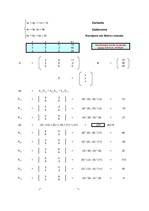 Summaries, Notes 'Trīskāršās matricas kalkulators - matricu metode', 1.