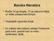 Presentations 'Baroka laika literatūra', 2.