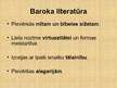Presentations 'Baroka laika literatūra', 4.