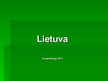 Presentations 'Lietuvas Republika', 1.