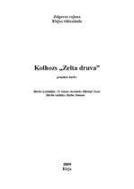 Research Papers 'Kolhozs "Zelta druva"', 1.