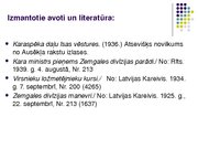 Research Papers '4.Zemgales divīzijas darbība Daugavpils cietoksnī starpkaru periodā', 33.