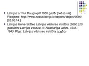Research Papers '4.Zemgales divīzijas darbība Daugavpils cietoksnī starpkaru periodā', 34.