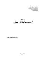 Research Papers 'Sociālās lomas', 1.
