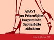 Presentations 'Apavi', 1.