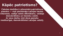 Presentations 'Čakste', 5.
