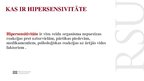 Presentations 'Hipersensitivitāte', 2.