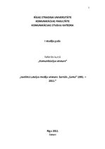 Research Papers 'Izvēlētā Latvijas medija vēsture: žurnāls "Santa" no 1991. līdz 2011.gadam', 1.