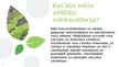 Presentations 'Izdomātā partija "Par zaļāku Latviju"', 9.