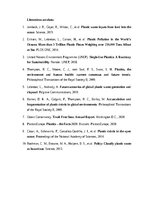 Essays 'Plastmasas piesārņojums un tā ietekme uz okeāniem: vides problēma un risinājumi', 4.