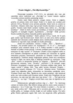 Research Papers 'Dante Aligjēri "Dievišķā komēdija"', 1.