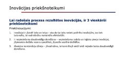 Presentations '10 svarīgas atziņas par inovāciju un inovācijas vadību', 5.