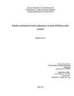 Term Papers 'Dažādu modulācijas formātu pielietojums un izpēte WDM pārraides sistēmās', 1.
